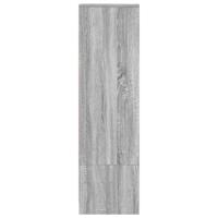 Highboard 29,5x34x119,5 cm spaanplaat grijs sonoma - thumbnail