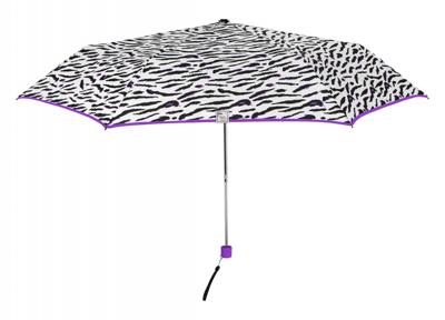 paraplu 97 cm aluminium/polyester wit/zwart paraplu 97 cm aluminium/polyester wit/zwart