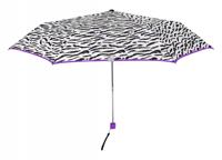 paraplu 97 cm aluminium/polyester wit/zwart - thumbnail