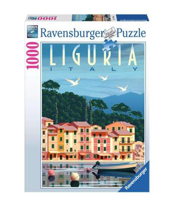 Ravensburger puzzel postcard from Liguria 1000 stukjes