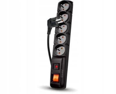 ACAR F5 Zwart 5 AC-uitgang(en) 230 V 1,5 m