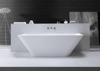 Half Vrijstaand Bad Wiesbaden Solid Surface 179x84.5x57.5 cm - thumbnail