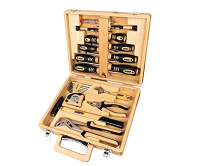 Brüder Mannesmann M29001 M29001 Gereedschapset Incl. bamboe koffer