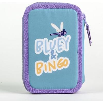 Pennenzak Bluey Licht Blauw Light Blue 12,5 x 19,5 x 4,5 cm