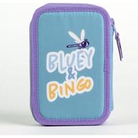 Pennenzak Bluey Licht Blauw Light Blue 12,5 x 19,5 x 4,5 cm - thumbnail