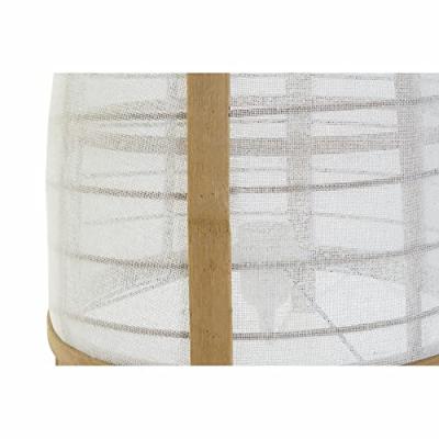 Bureaulamp DKD Home Decor Wit Natuurlijk Bamboe 40 W 220 V 32 x 32 x 45,5 cm Bureaulamp DKD Home Decor Wit Natuurlijk Bamboe 40 W 220 V 32 x 32 x 45,5 cm