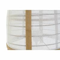 Bureaulamp DKD Home Decor Wit Natuurlijk Bamboe 40 W 220 V 32 x 32 x 45,5 cm - thumbnail