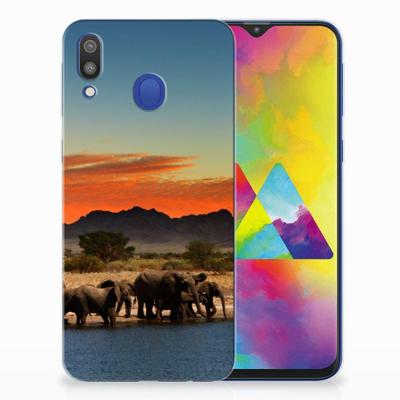 Samsung Galaxy M20 (Power) | TPU Hoesje | Olifanten