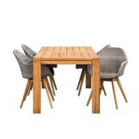 Le Sud tuinset Abruzzo Antibes V2 - lichtgrijs - 5-delig - thumbnail