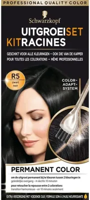 Schwarzkopf Uitgroeiset R5 Zwart