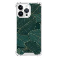 iPhone 14 Pro Max shockproof hoesje - Monstera leaves - thumbnail