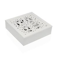 Juwelenkistje Versa GATTO Hout MDF 24 x 7 x 24 cm - thumbnail