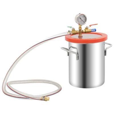 VidaXL Vacuümkamer 5,5 l roestvrij staal