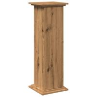 VidaXL Sokkel met opbergruimte 31x30x90 cm hout artisanaal eikenkleur - thumbnail