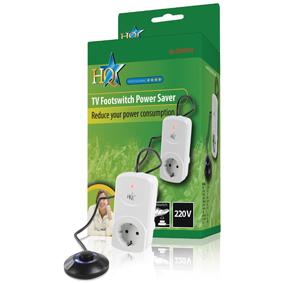 Voetschakelaar tv energiebespaarder