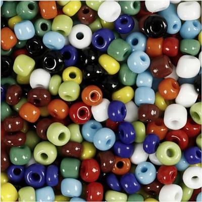 Creativ Company Rocailles diverse kleuren, 130 gram