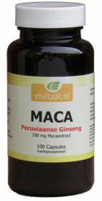 Elvitum Maca 500mg Vegicaps