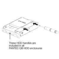 Fantec QB-Bracket 25 Inbouwlijst voor 2.5 SSDs/HDDs - thumbnail