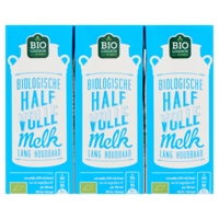 Jumbo Biologisch Houdbare Halfvolle Melk 3 x 200 ml - thumbnail