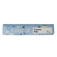 Vivani Chocolate To Go creamy milk bio 40 Gram - thumbnail