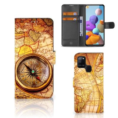 Samsung Galaxy A21s | Flip Cover | Kompas Samsung Galaxy A21s | Flip Cover | Kompas