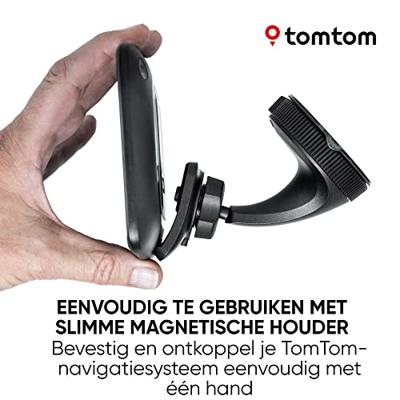 TomTom actieve klik en rijdhouder voor alle 7” TomTom navigatiesystemen (zoals TomTom GO Discover 7”, GO Expert 7”, GO Camper Max)