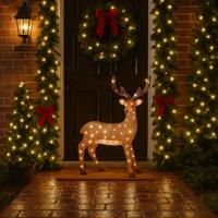 Kerstverlichting Rendier Acryl 150 LED 86cm - thumbnail