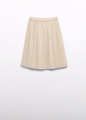 Abel & Lula winter midi rok meisjes - beige