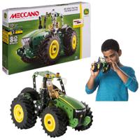 Meccano bouwpakket John Deere tractor groen (18302) - thumbnail