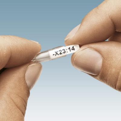 Phoenix Contact 0819411 UC-WMT (23X4) Kabelmarkering Montagemethode: Schuiven Markeringsvlak: 23 x 4 mm Wit Aantal markeringen: 240 10 stuk(s)