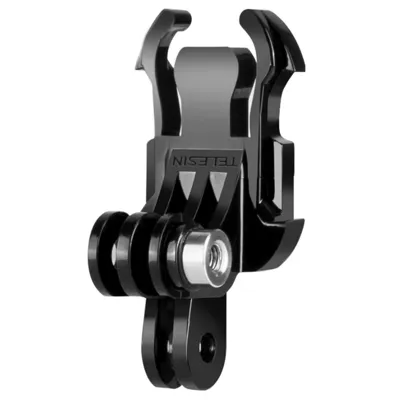Telesin Dual Action Camera Mount (regulier + J Hook Buckle)