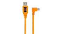 Tether Tools USB-kabel USB-mini-B stekker, USB-A stekker 0.50 m Oranje TET-CU51RT02-ORG - thumbnail