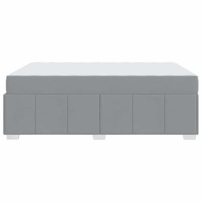 Bedframe Lichtgrijs 160 x 200 cm Stof