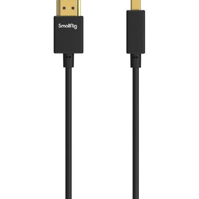 SmallRig 3043B Ultra-Slim 4K HDMI Data Cable (D to A), 55cm