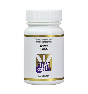 Vital Cell Life Koper amino 2mg 100 Tabletten