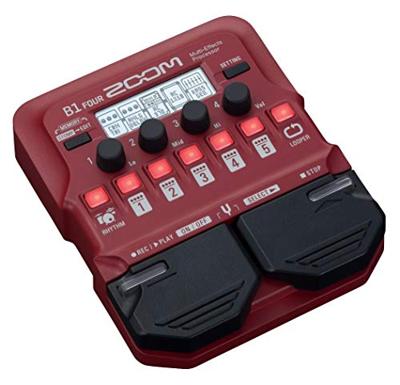 Zoom B1 FOUR Multi-Effects Processor voor elektrische basgitaar Zoom B1 FOUR Multi-Effects Processor voor elektrische basgitaar