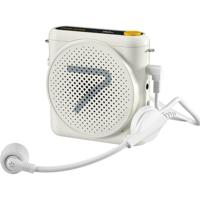 7Ryms Presentatie-speaker met bedrade headset - wit - thumbnail