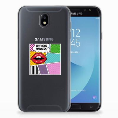 Samsung Galaxy J7 2017 | J7 Pro | Sillicone Back Cover | Popart Princess