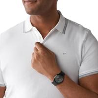 Michael Kors MK8507 Horloge Slim Runway staal zwart 43 mm - thumbnail