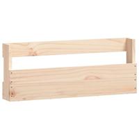 VidaXL Wandschoenenrekken 2 st 59x9x23 cm massief grenenhout - thumbnail