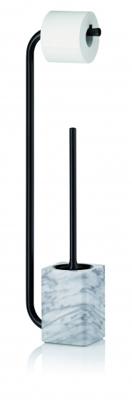 Kela Keuken Toiletrolhouder Varda 18 X 12 X 72 Cm Rvs Zwart