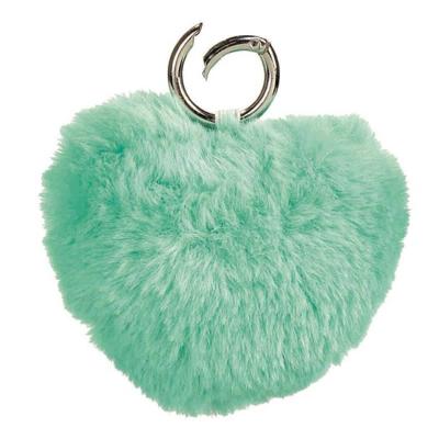 Moses sleutelhanger hart 9 cm pluche groen Moses sleutelhanger hart 9 cm pluche groen