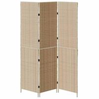 Kamerscherm Beige 147 x 180 cm poly rattan - thumbnail