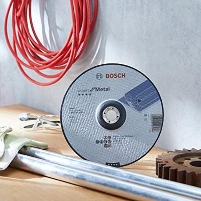 Bosch Accessories 2608600226 2608600226 Doorslijpschijf gebogen 230 mm 1 stuk(s) Staal Bosch Accessories 2608600226 2608600226 Doorslijpschijf gebogen 230 mm 1 stuk(s) Staal