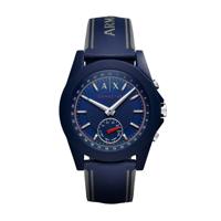 Horlogeband Armani Exchange AXT1002 Rubber Blauw 22mm - thumbnail