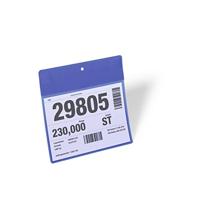 Durable Documentenzak | B210xH148 mm DIN A5 dwars | met 2 Neodym-magneten | blauw | pak a 10 stuks - 174607 174607 - thumbnail
