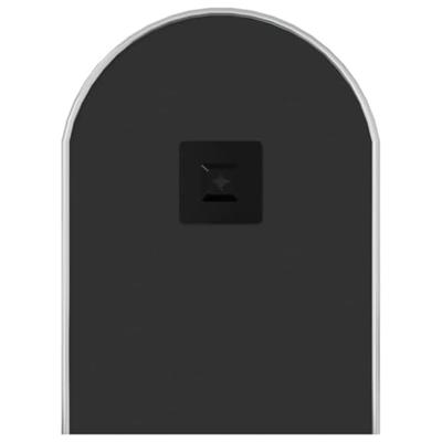 VidaXL Wandspiegel 60x25 cm ovaal zilverkleurig