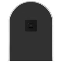 VidaXL Wandspiegel 60x25 cm ovaal zilverkleurig - thumbnail