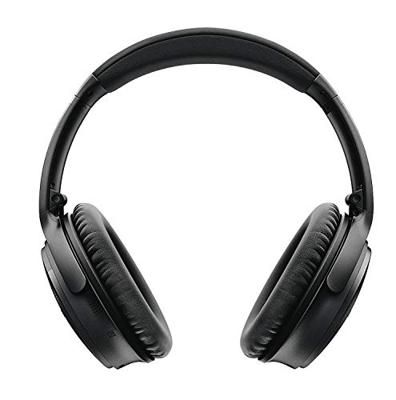 Bose QuietComfort 35 II Noise Cancelling Bluetooth Headphones – Draadloze Over-Ear Hoofdtelefoon met Ingebouwde Microfoon, Zwart