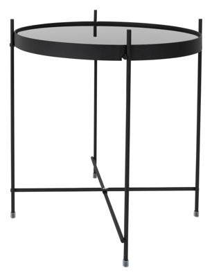 Zuiver Ronde Bijzettafel 'Cupid' Glas, 43cm